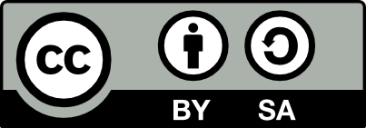Creative Commons BY SA logo